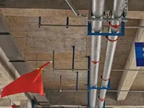尧都管廊支架的安装方法
